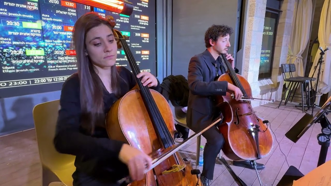Samuel Avram and Julia Caro - Cello duo