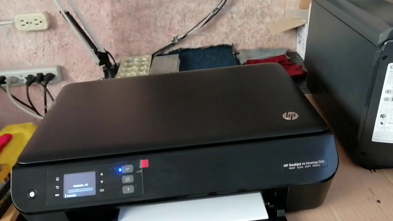 IMPRESORA HP 3545 Y PROBANDO CARTUCHOS DE TINTA HP 662 DE LA IMPRESORA RELLENADOS POR NEW LASER