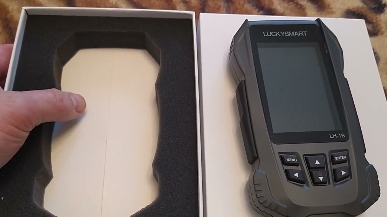 Меню эхолота LuckySmart LH-1B, почему многие не доверяют китайским эхолотам?