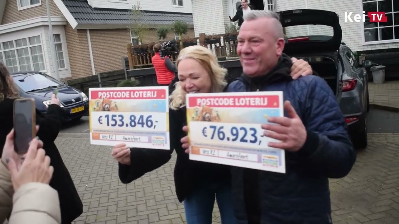 FEEST | 1 MILJOEN EURO | Postcode Loterij valt op woonwagenkamp Amersfoort