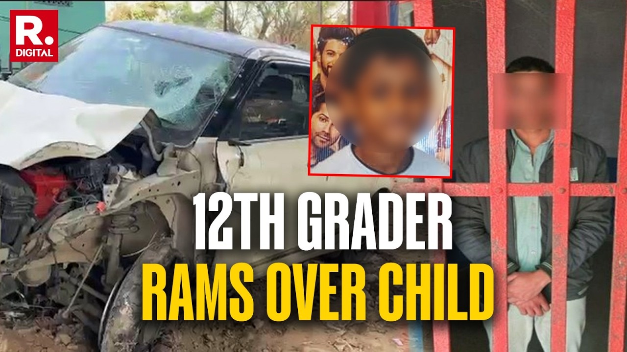 Breaking: 12th Grader Runs Speeding Car Over 6-Year Old Child, Injures Five Others | Lucknow