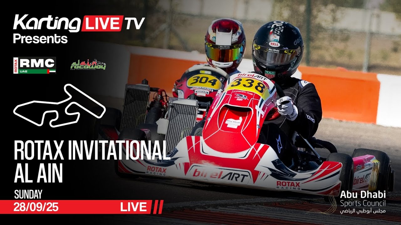 UAE Rotax Invitational from  Al Ain - LIVE!