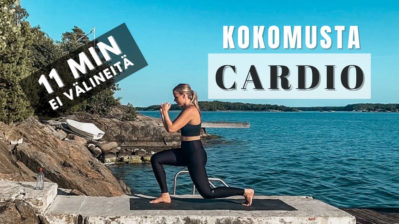 KOKOVARTALO CARDIO KEHONPAINOLLA - full body workout, no jumping