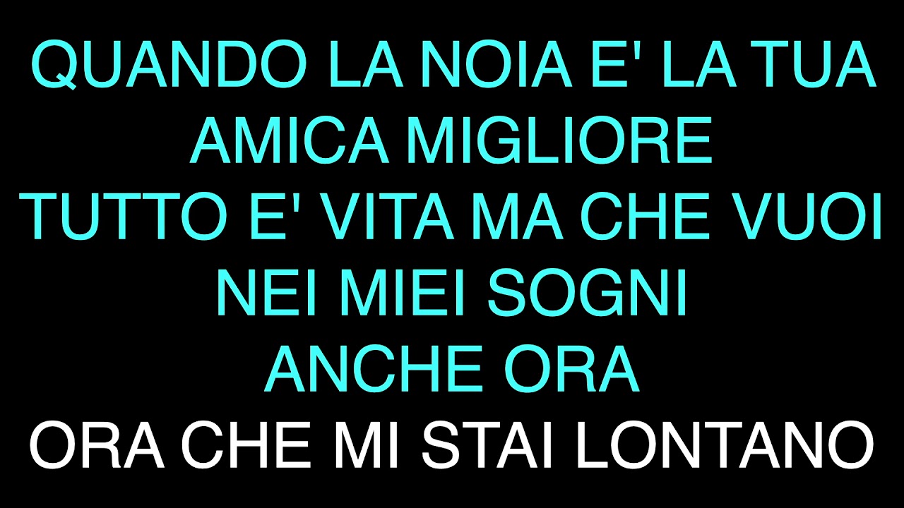 Anonimo Italiano - Anche Questa è Vita - karaoke