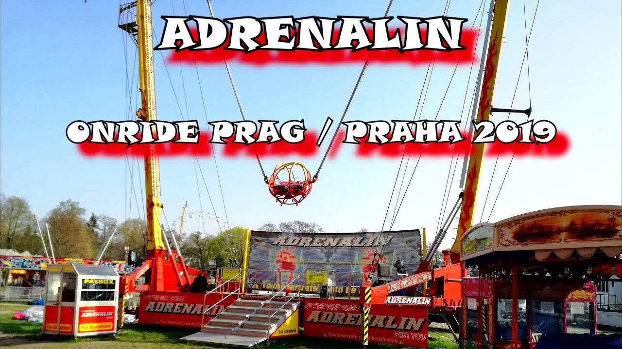 ADRENALIN BUNGEE KUGEL Březina BUNGEE KATAPULT KIRMES ONRIDE 2019 PRAG Matějsk&aacute; Pouť Praha 2019