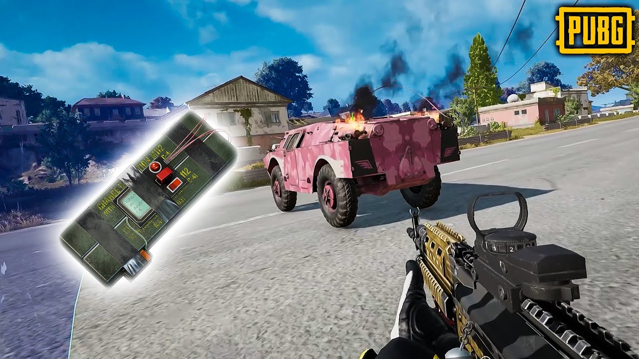 C4 BRDM SHENANIGANS! - PUBG