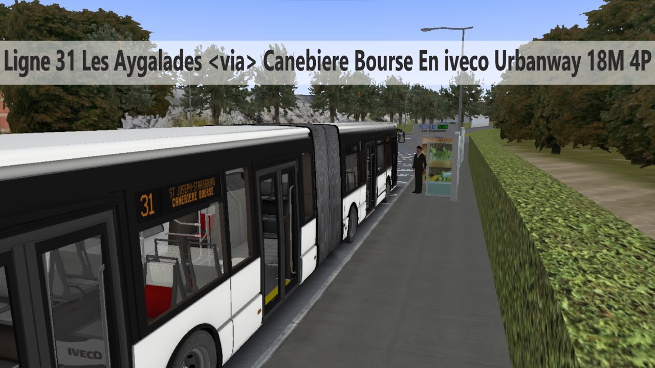 Omsi 2 Ligne 31 En iveco Urbanway 18M 4P Diesel Voith