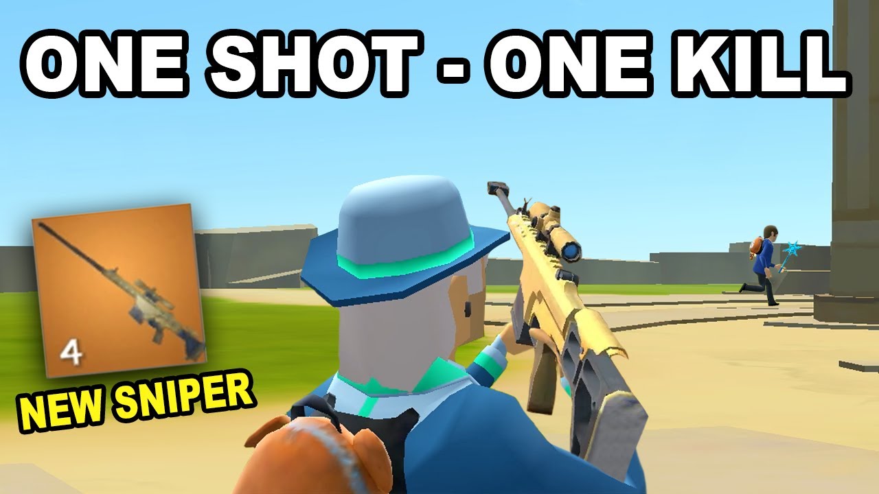 Rocket Royale NEW SNIPER - ONE SHOT, ONE KILL - Android Gameplay #270