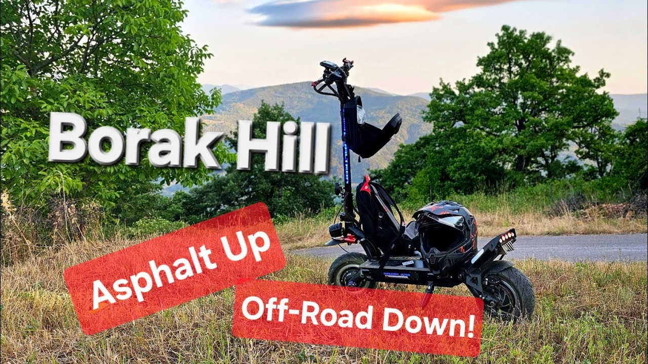 Dualtron Ultra 2 Takes on Borak Hill – Asphalt Up, Off-Road Down!