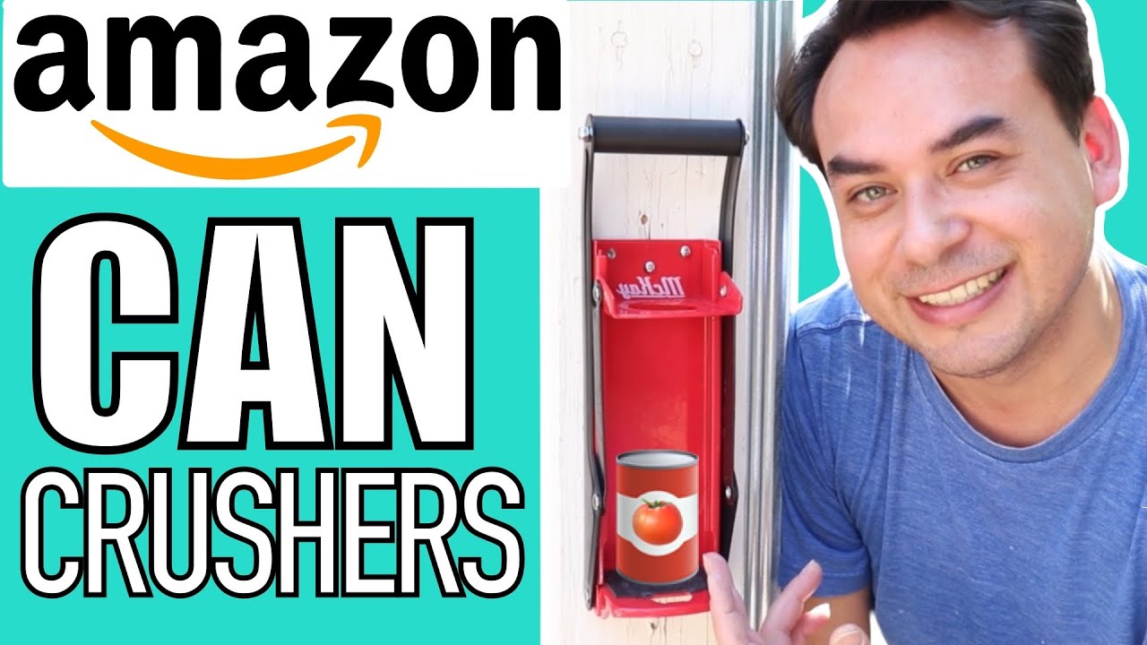 AMAZON Top Rated Can Crushers? | Can Crusher For Recycling | AMAZON Gadgets Part 5