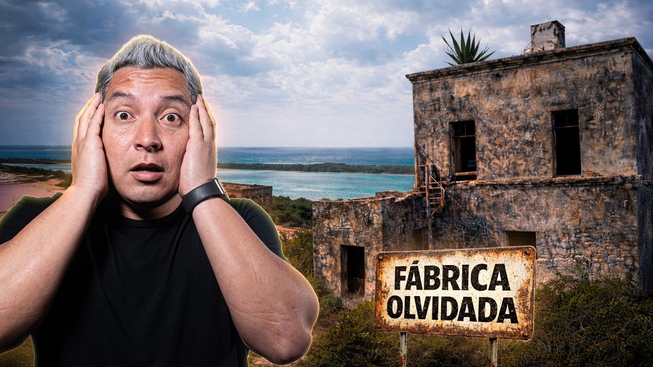 Encontré una FÁBRICA ABANDONADA en medio del MAR