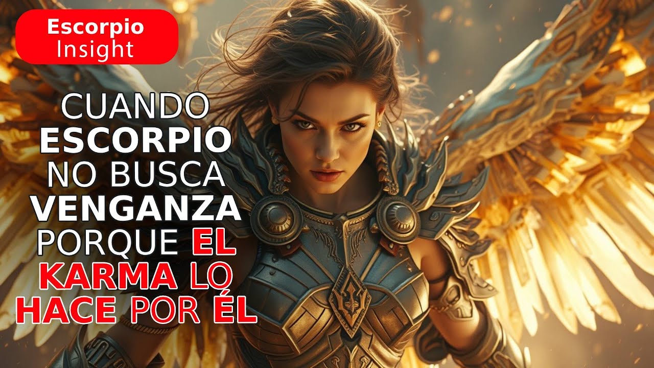 Cuando ESCORPIO ♏ no busca venganza porque el KARMA lo hace por &eacute;l 🔥