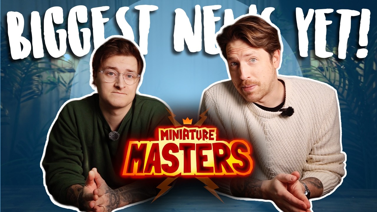 We're turning miniature painting into a real TV competition!