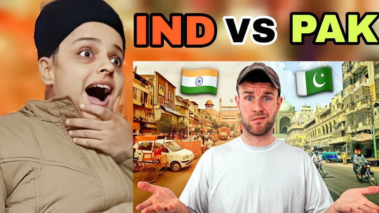 Indian reaction to India vs Pakistan… The Truth After Visiting Both 🇮🇳🇵🇰 