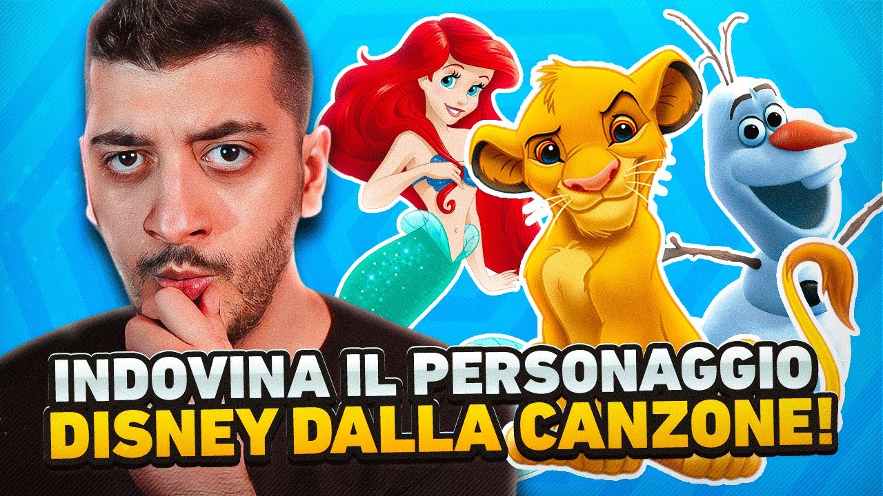 INDOVINA il PERSONAGGIO DISNEY dalla CANZONE!!