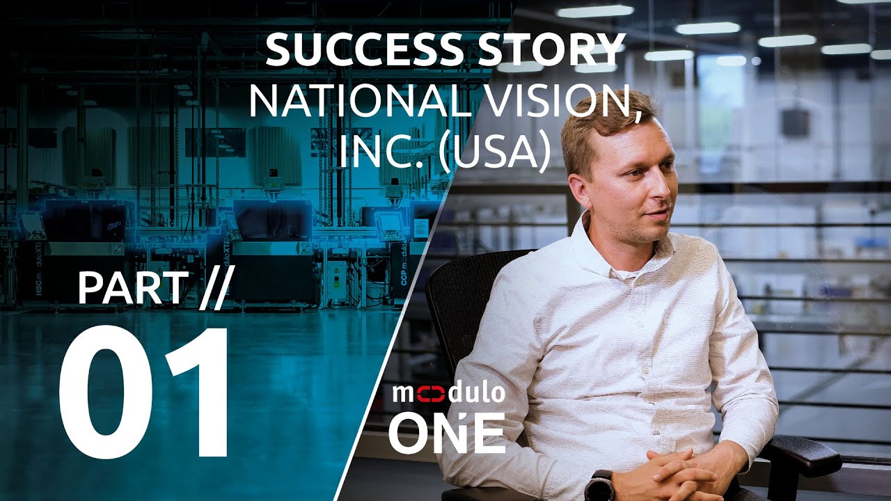 Modulo. The system that works for NVI - Modulo Success Story - SCHNEIDER Optical Machines