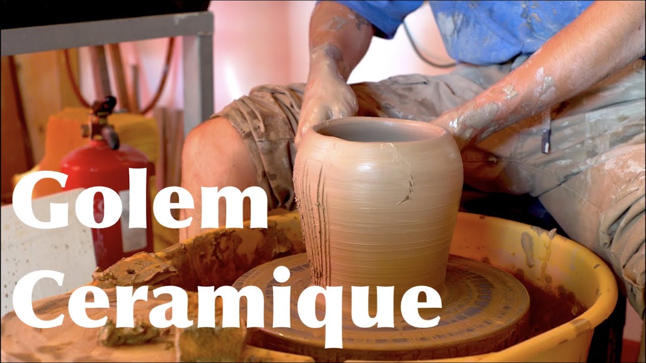 Working with CLAY - Golem Ceramic amazing vases