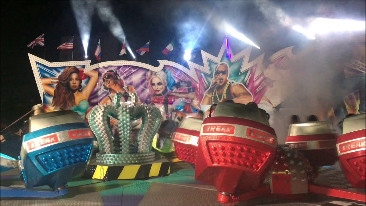 Klokočinský jarmok Nitra 2019 atrakcia Break Dance