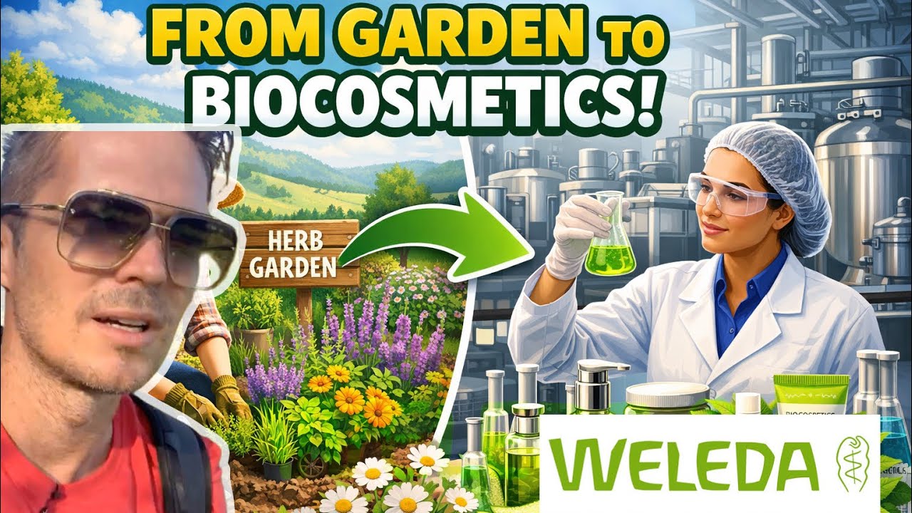 This is how biocosmetics are made at WELEDA