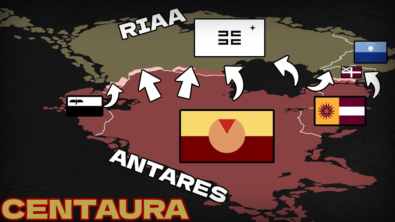 CENTAURA TIMELINE: MAPPED WITH ARMY SIZES
