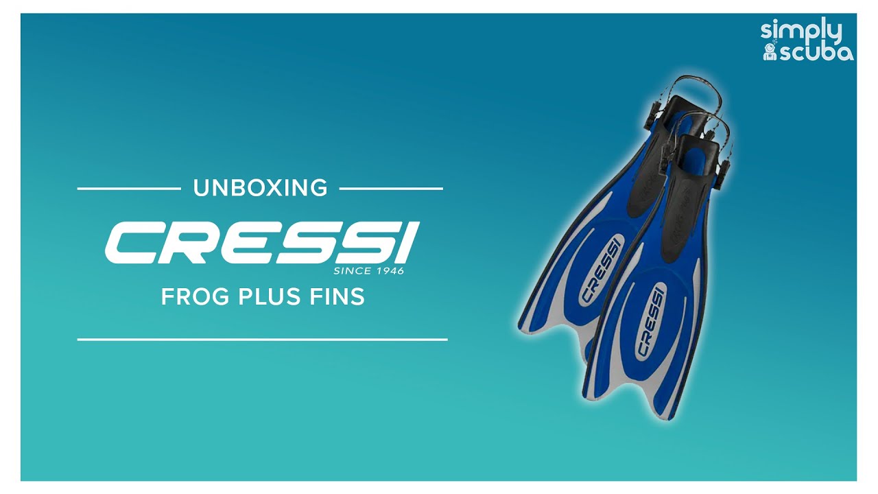 Cressi Frog Plus Fins  | Unboxing
