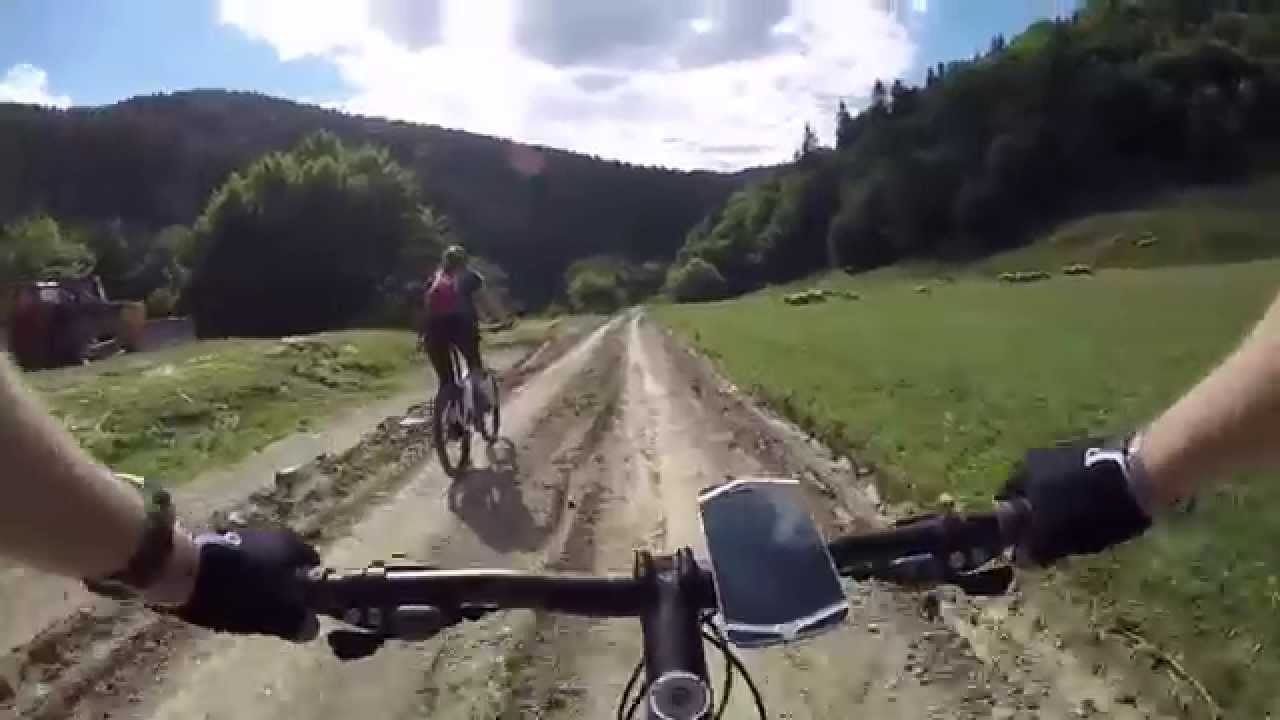 Traseu de biciclete Piatra-Neamt, muntele Cernegura (GoPro Hero 4)