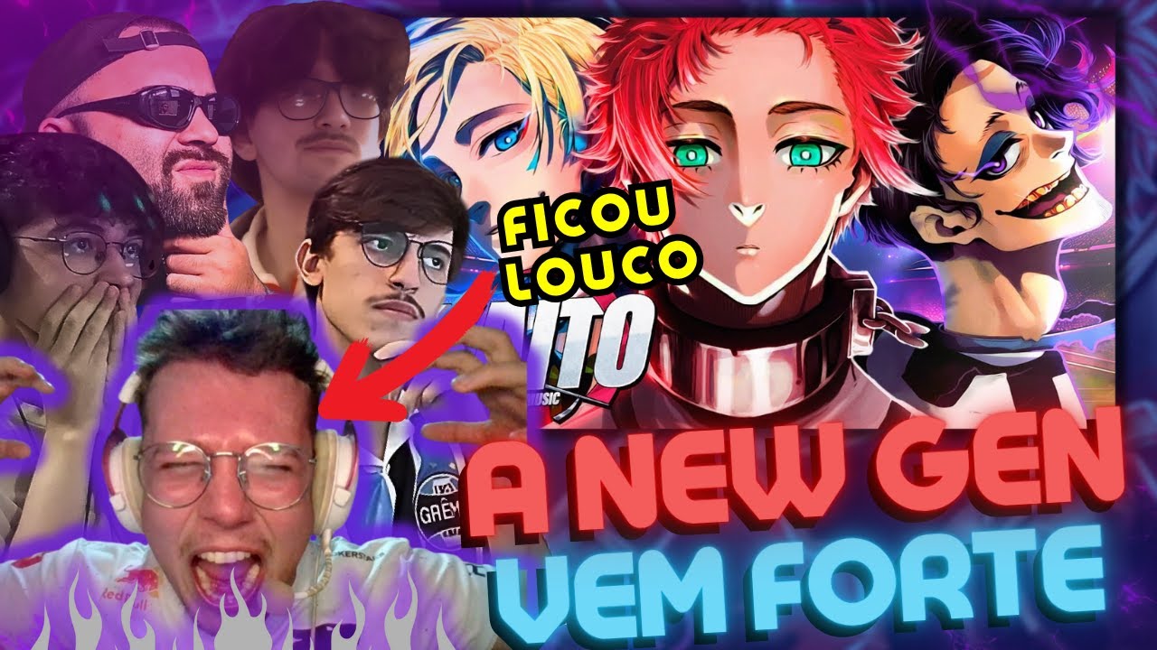KAITO DEVOROU O PEROTTO!!! - REACT A New Gen | Itoshi Sae, Don Lorenzo e Kaiser (Blue Lock) | Kaito