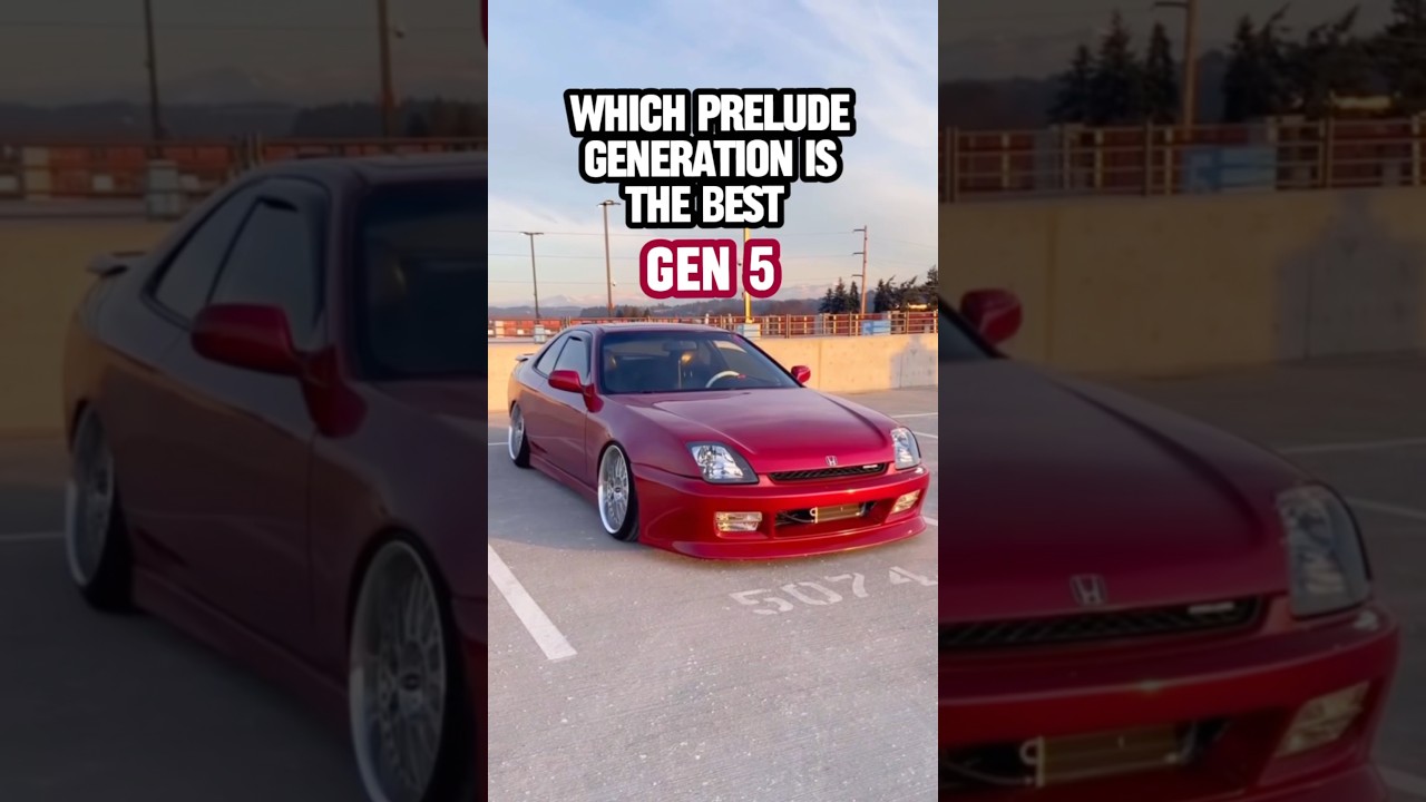 Which #prelude generations is the best? #honda #hondaprelude
