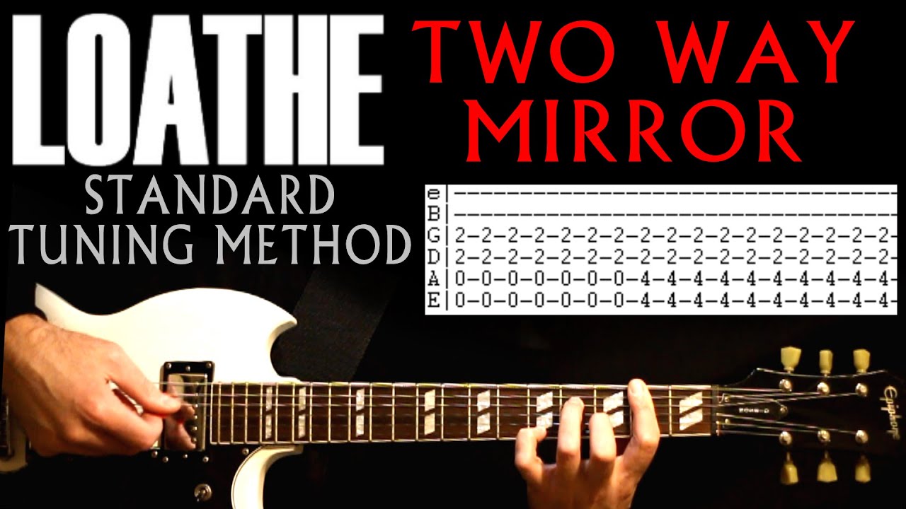 Loathe Two Way Mirror Guitar Lesson / Guitar Tabs / Guitar Tutorial / Guitar Chords / Guitar Cover