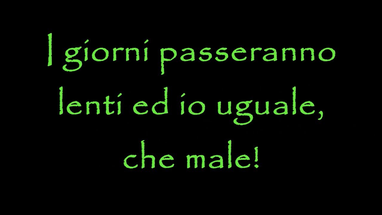 Claver Gold - PASSERANNO I GIORNI [Testo]