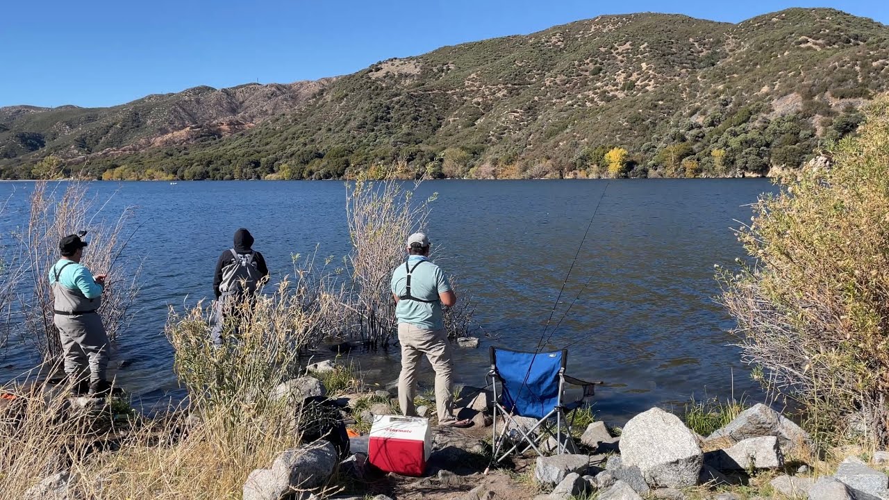 Fishing Silverwood Lake: First Trout Stocking 2025!