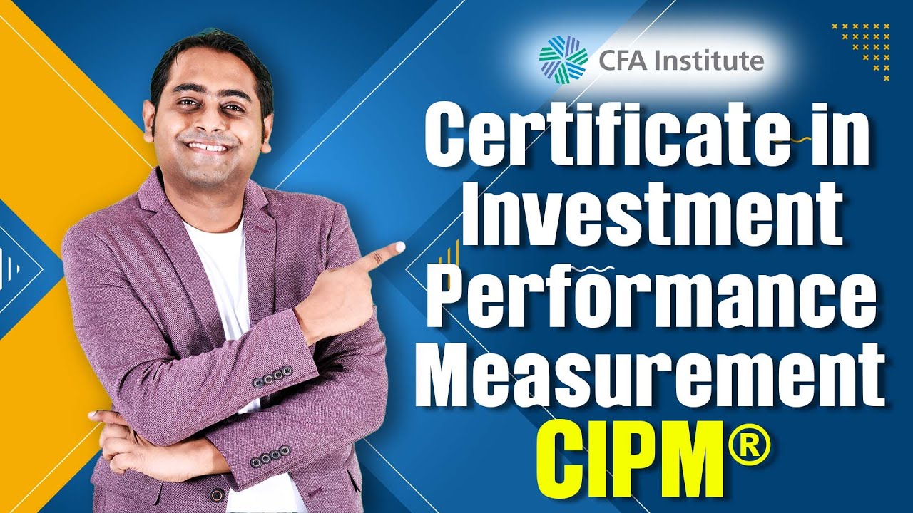 All About CFA's Certificate in Investment Performance Measurement (CIPM&reg;) | #cfainstitute