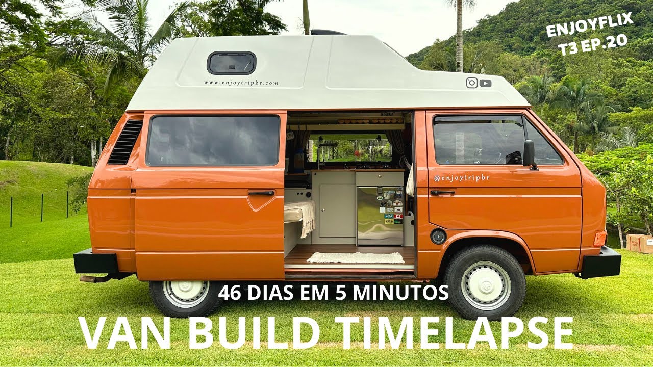 CONSTRUÇÃO DO NOSSO MOTORHOME EM 5 MINUTOS - T3 Ep.20
