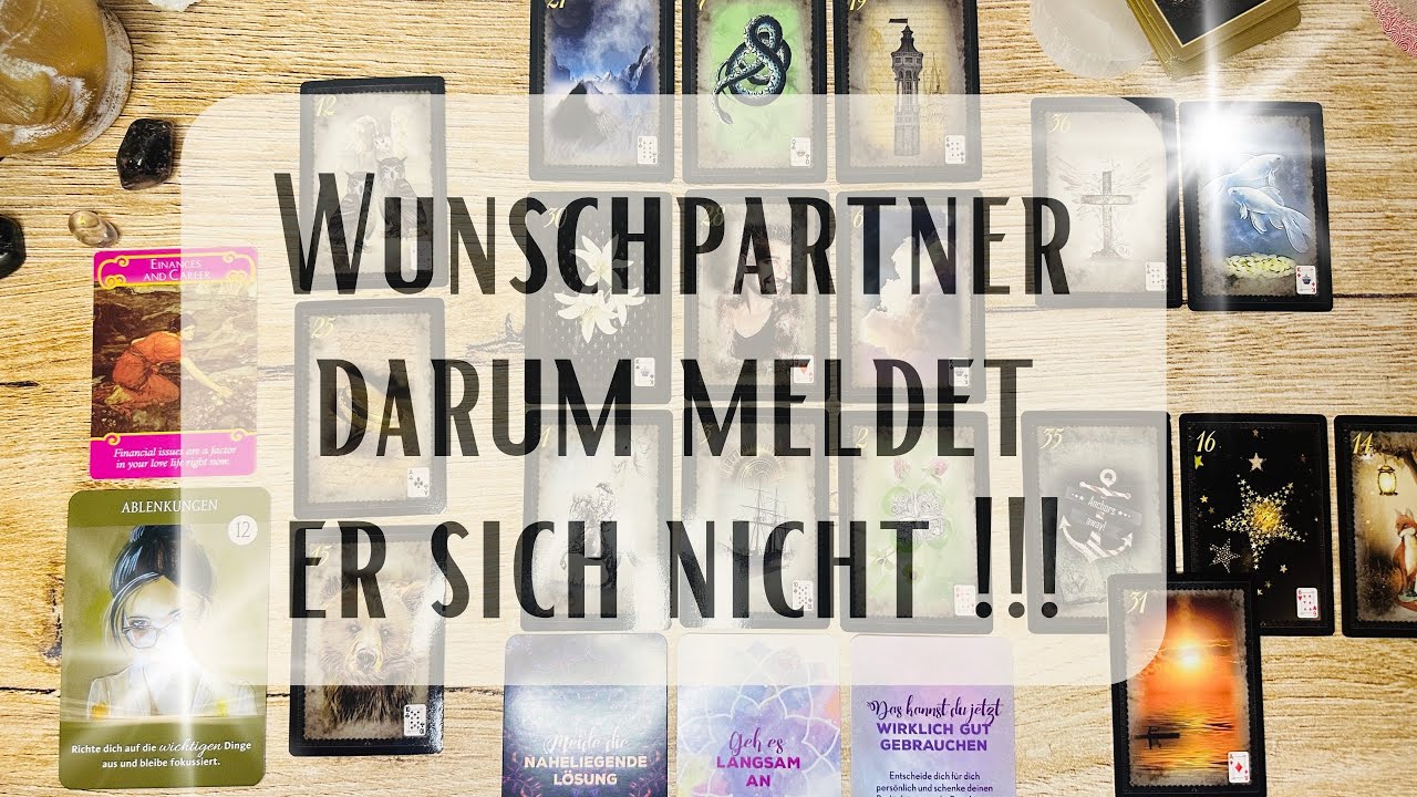 ⚡️Deshalb meldet er sich nicht ⚡️|| Du & dein Wunschpartner ❤️