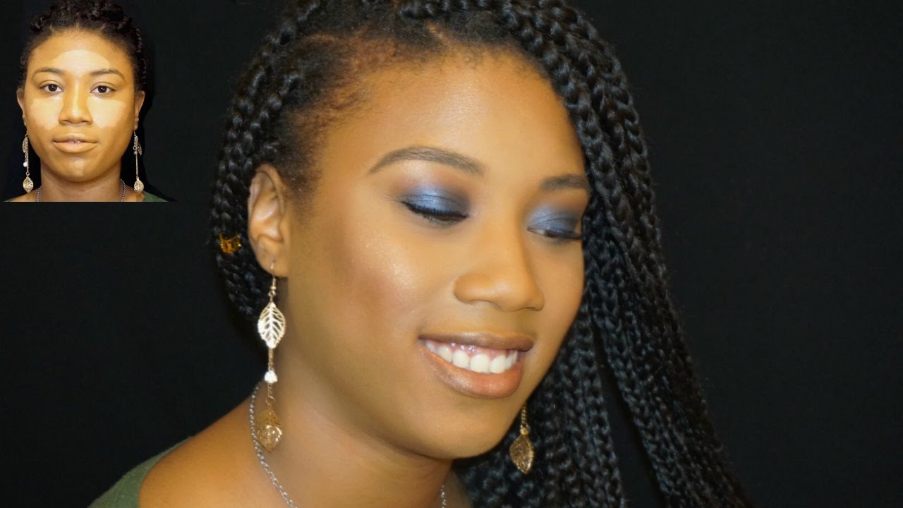 HOW TO: Foundation, Highlight & Contour| Brown Skin
