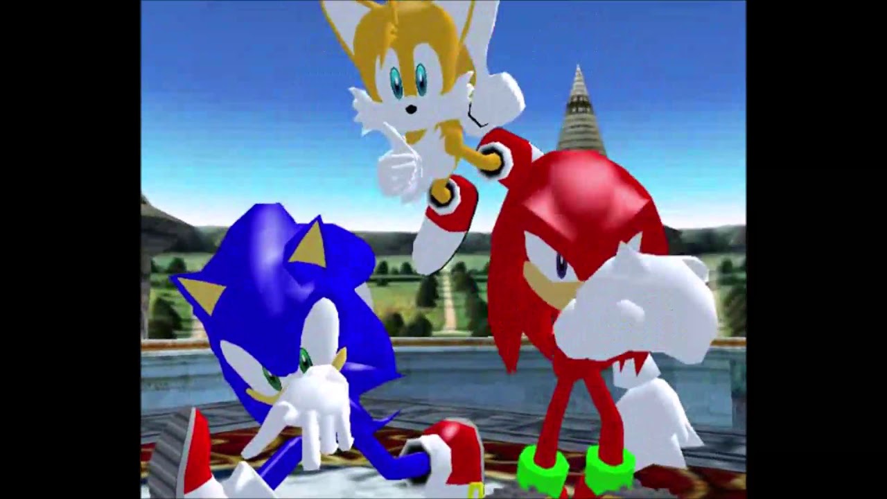 Sonic Heroes (GC) Walkthrough - Part 13 - Mystic Mansion/Robot Storm (Team Sonic)
