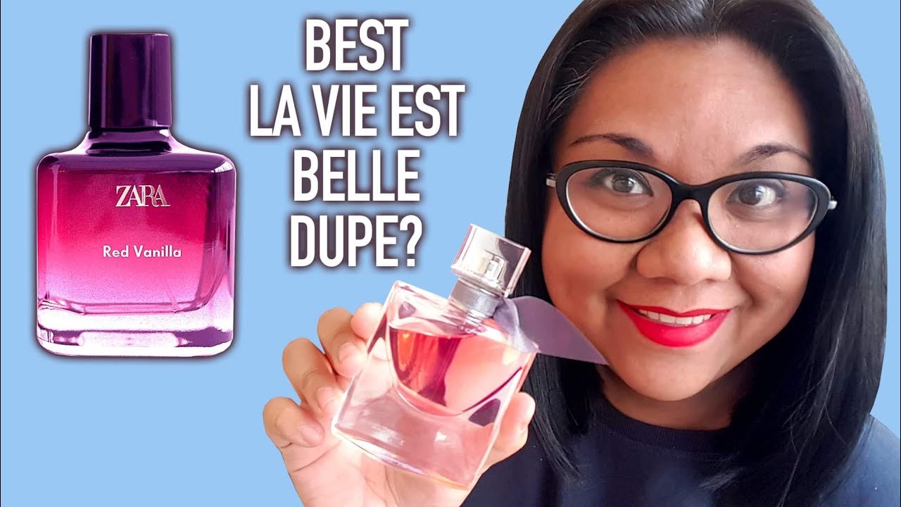 ZARA Красная ваниль VS. Lancôme La Vie Est Belle | Лучший доступный дубликат LVEB?