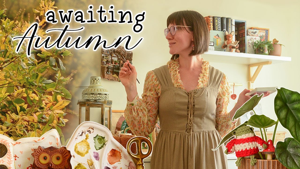 New season opening! Cozy crafts: DIY curiosity cabinet, macrame & watercolor. Welcoming autumn vibes