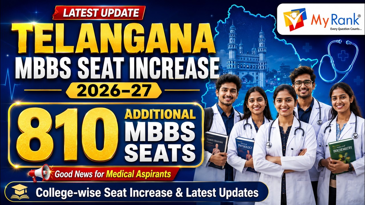 Telangana MBBS Seats Increased 😱 | 810 Kotha Seats Ye Colleges Lo Vachayi? | TS NEET 2026