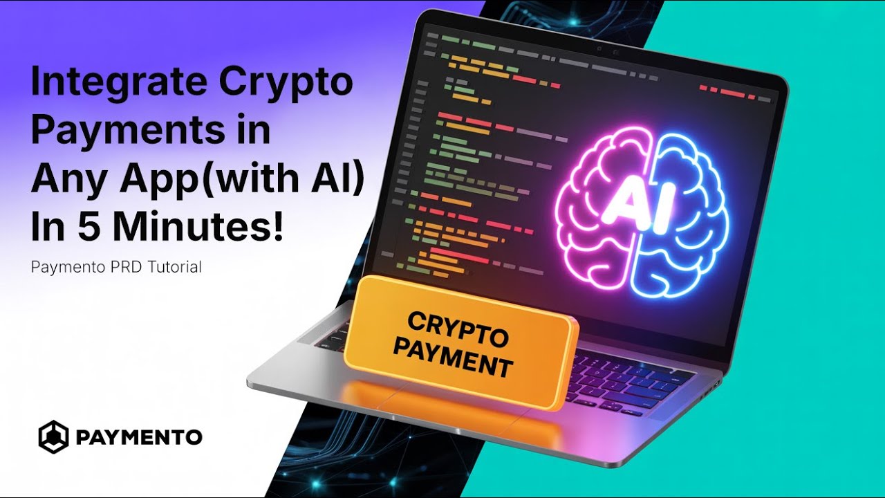 Integrate Crypto Payments in Any App with AI (Paymento Tutorial in 5 Minutes)