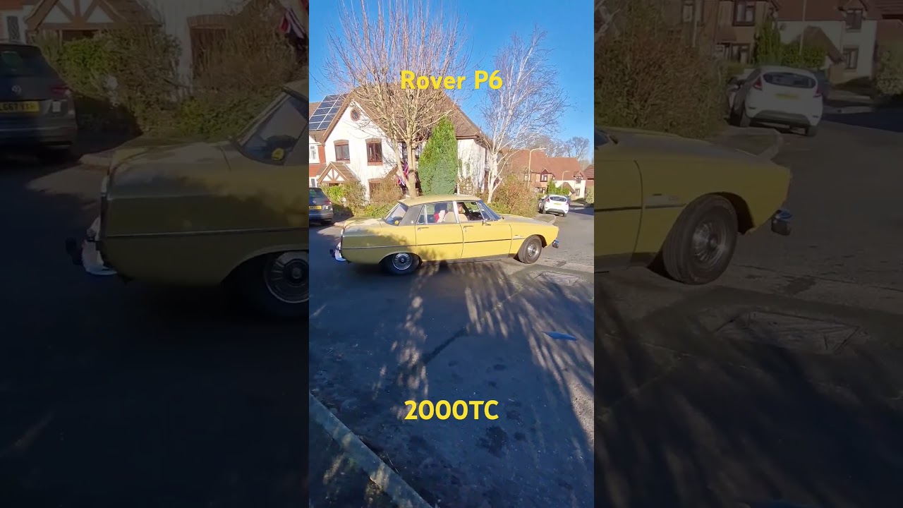 Rover p6 2000TC #shorts #shortvideo #automobile #classic #youtubeshorts