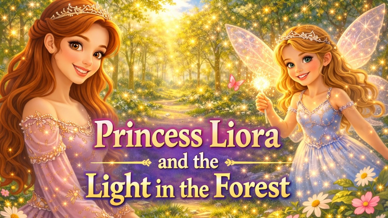 Princess Liora and the Light in the Forest | Bedtime Story for Kids