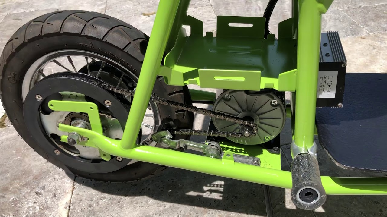Razor Pocket Mod Speed Cycle build