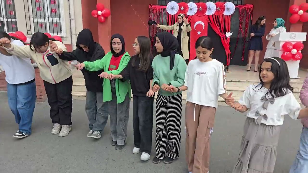 Güvercintepe Ortaokulu 23 Nisan Programı  Etkinlik sonrası 23-04-2025