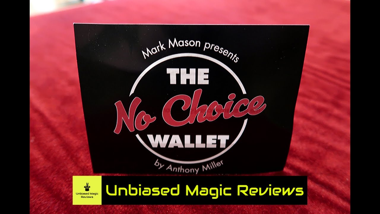 Magic Review: The No Choice Wallet by Tony Miller and Mark Mason