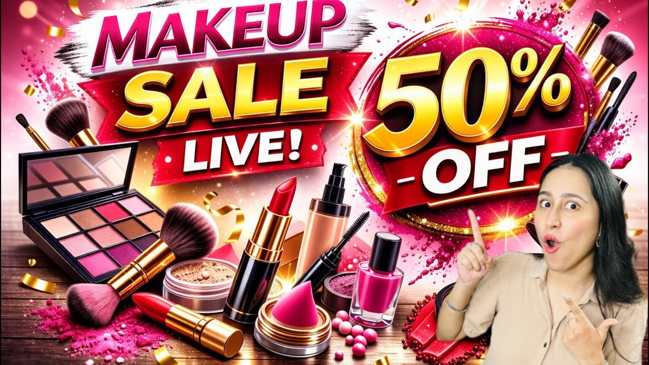 Makeup महा सेल🥳 FREE GIFT 🎁