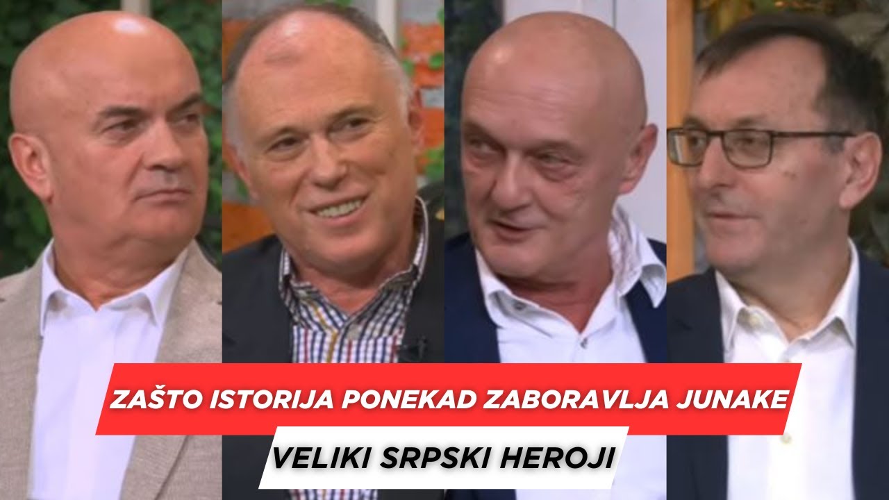 POSLE RUCKA - Zasto istorija ponekad zaboravlja junake - Veliki srpski heroji kroz istoriju