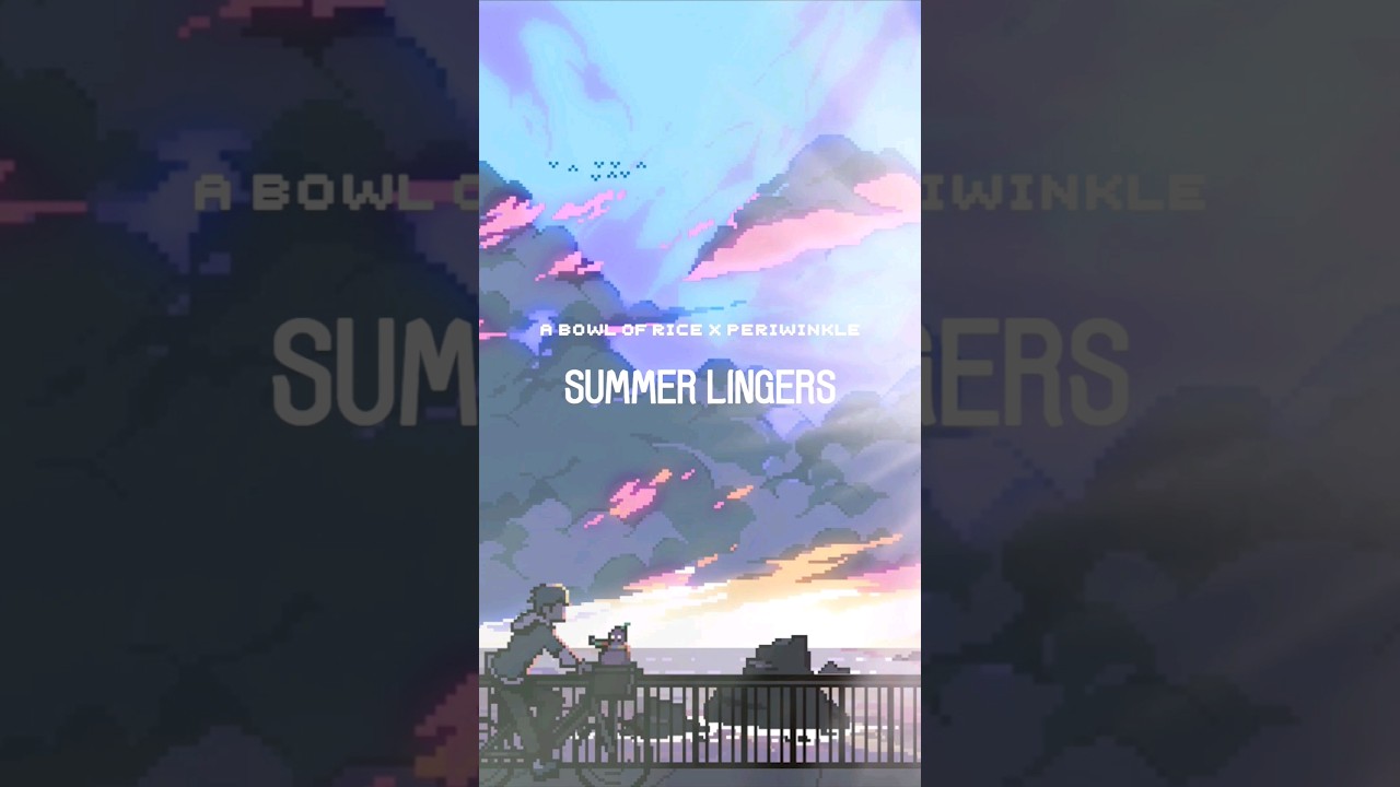 SUMMER LINGERS - LOFI Debut Single (feat. @periwinklepopo) - COMING SOON! // art by @/thedavishi)