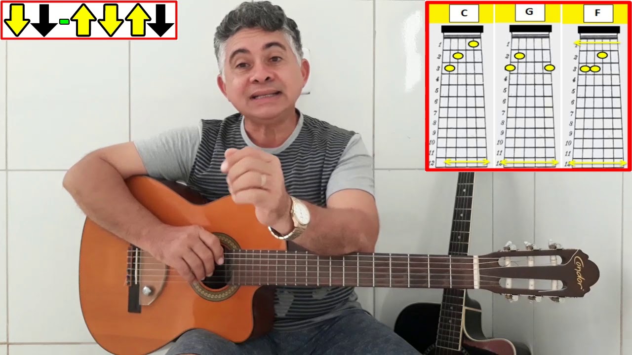 3 Acordes Simples Para Tocar Tô indo embora [Eduardo Costa]