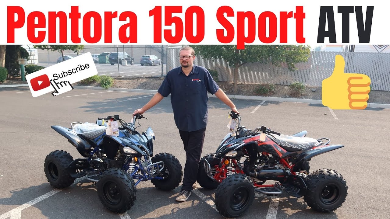 Обзор квадроцикла Vitacci Pentora 150 Sport в красном цвете